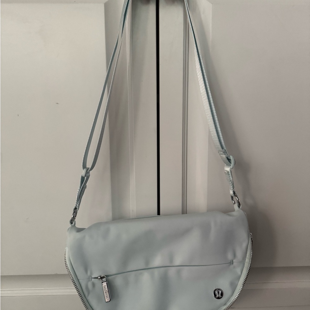 lululemon athletica Light Blue Crossbody Bag